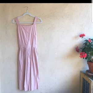 ASOS LINEN APRON DRESS